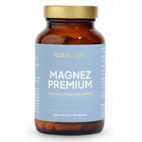 Magnez Premium 305 Mg - Cytrynian, Jabłczan, Glicynian + B6, 90 Kapsułek