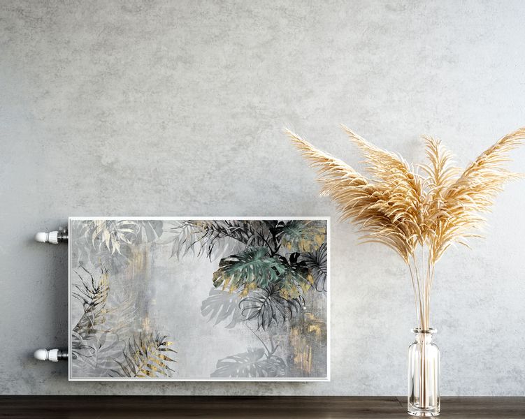 Mata MAGNETYCZNA Grzejnika Tropikalne Liście Rośliny 80cm x 60cm zdjęcie 5