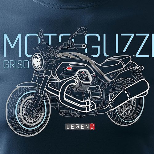 Koszulka z Moto Guzzi Griso męska granatowa REGULAR XL na Arena.pl