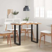 Stół jadalniany, 110x50x76 cm, lite drewno akacjowe