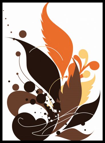 Plakat 40x55cm Ognie Jesienne na Arena.pl