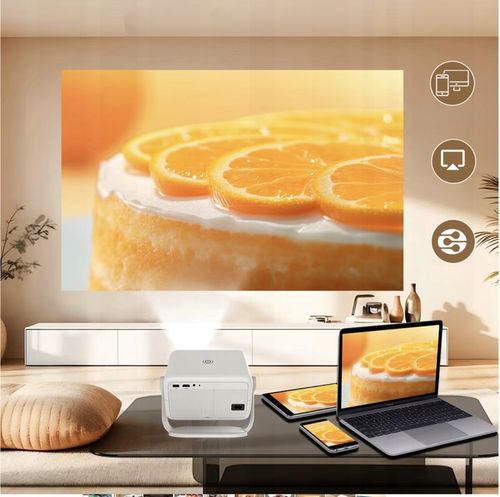 PROJEKTOR SMART MAGCUBIC MULTIMEDIALNY L018 4K 1080 p 650 ANSI 2025 na Arena.pl