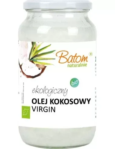 Olej Kokosowy Virgin BIO 1 L - Batom zdjęcie 1