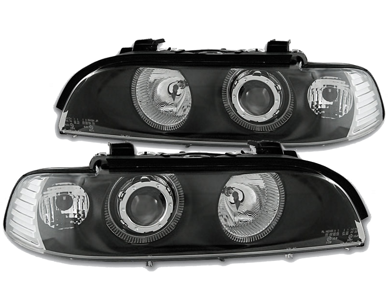 BMW e39 Lampy Reflektory SOCZEWKA RINGI H7 zdjęcie 2