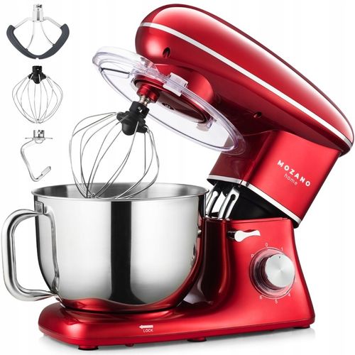 ROBOT KUCHENNY PLANETARNY MIKSER 3 MIESZADŁA MISA 6,2L MOCNY 3200W na Arena.pl