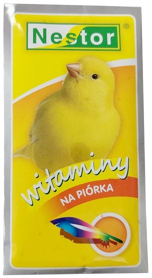 Nestor Witaminy dla kanarków na piórka zdjęcie 1