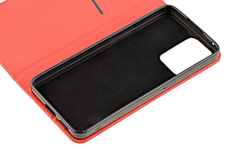 Etui Smart do Oppo Reno 7 5G czerwone zdjęcie 4