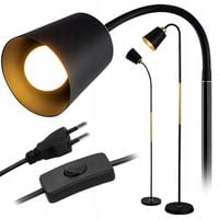 Lampa podłogowa Renew Force LOFT podłogowa E27 40 W czarny, żółty