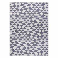 RUG/LU/VINEA/GEOMETRIC3/BLUE+CREAM/140x190
