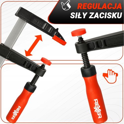 ŚCISK STOLARSKI 50X150 MM 4 SZTUKI na Arena.pl