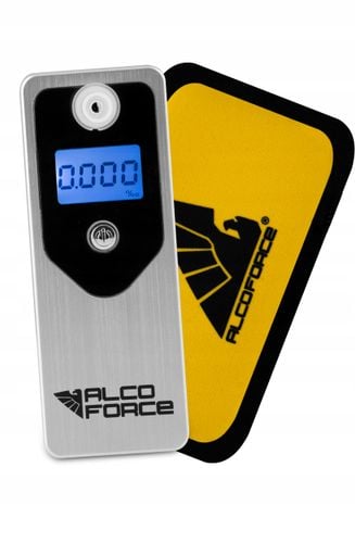 Alkomat elektrochemiczny AlcoForce EVO srebrny na Arena.pl