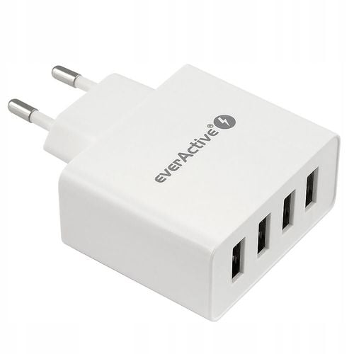 Ładowarka sieciowa everActive SC-400 4xUSB 5A na Arena.pl