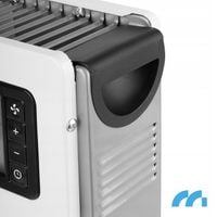 GRZEJNIK ELEKTRYCZNY KONWEKTOROWY TIMER TERMOSTAT PILOT MOCNY 2000W TURBO