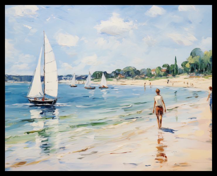 Plakat 50x40cm Życie na Brzegu zdjęcie 2