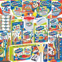 Bambino WYPRAWKA SZKOLNA XL Zestaw plastyczny do 1 klasy 22 elementy