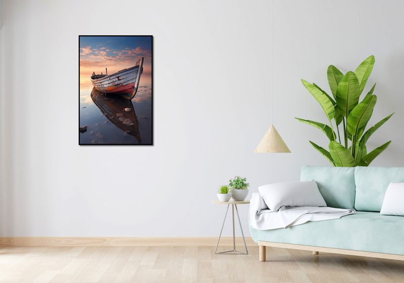 Plakat 61x90,5cm Odosobniona Przystań zdjęcie 4