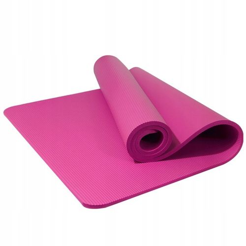 Mata do jogi 185x61x1cm Gruby czarny na Arena.pl