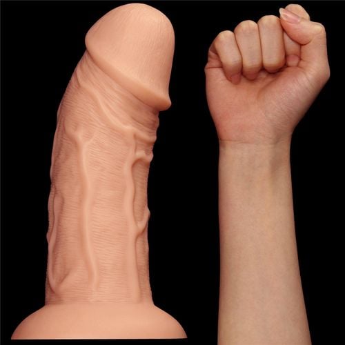 9.5'' realistic curved dildo na Arena.pl