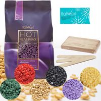 Italwax wosk twardy do depilacji 1kg talk szpatułk