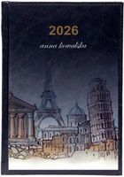 KALENDARZ A5 TYGODNNIOWY 2026 PLANER TWOJE IMIĘ NADRUK PREZENT