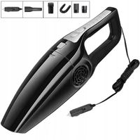 ODKURZACZ SAMOCHODOWY RĘCZNY BEZWORKOWY DO AUTA 12V + KOŃCÓWKI AG148B