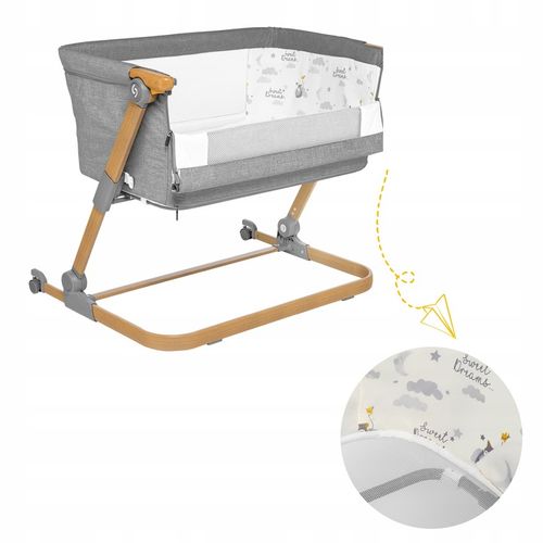 Skiddou Łóżeczko Dostawne Natt Nomadic Wood na Arena.pl