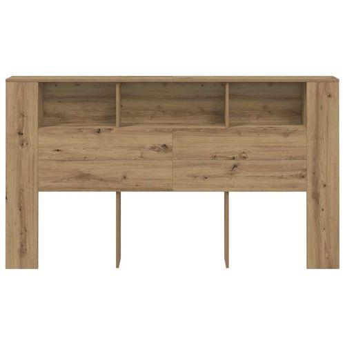 Wezgłowie z półkami, dąb artisian, 180x18,5x102,5 cm na Arena.pl