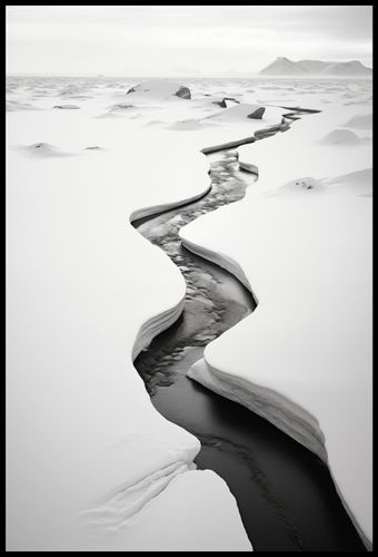 Plakat 68x101cm Szczeliny Mrozu na Arena.pl