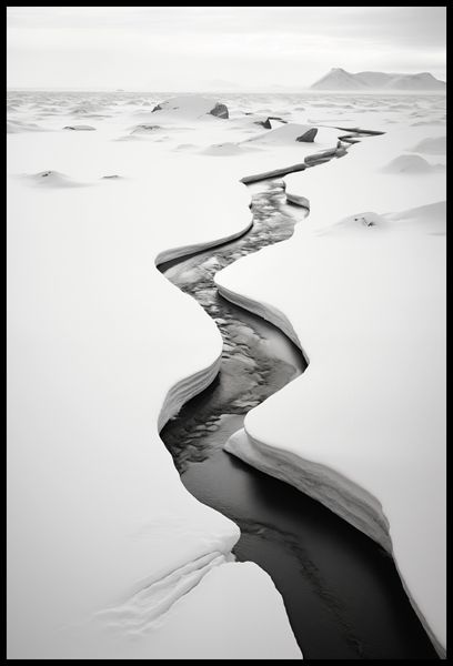 Plakat 68x101cm Szczeliny Mrozu zdjęcie 2