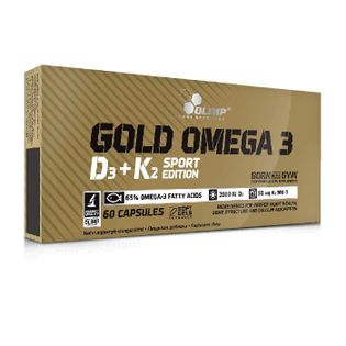 Gold Omega 3 D3+K2 limited sport edition (tabletki) 60 szt