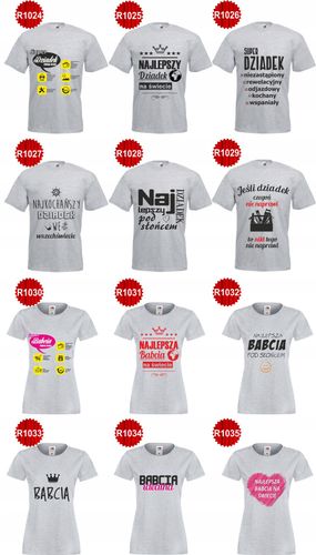 foto Koszulka dla prezent na dzień Babci Dziadka na Arena.pl