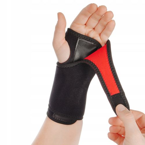 STABILIZATOR NA NADGARSTEK ORTEZA DŁONI OPASKA NADGARSTKA RĘKI Z SZYNĄ UNI na Arena.pl