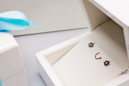 Złote kolczyki KBD0946 - Diament na Arena.pl