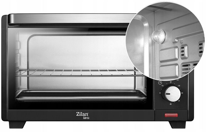 PIEKARNIK ELEKTRYCZNY 19L TERMOOBIEG+GRILL zdjęcie 10