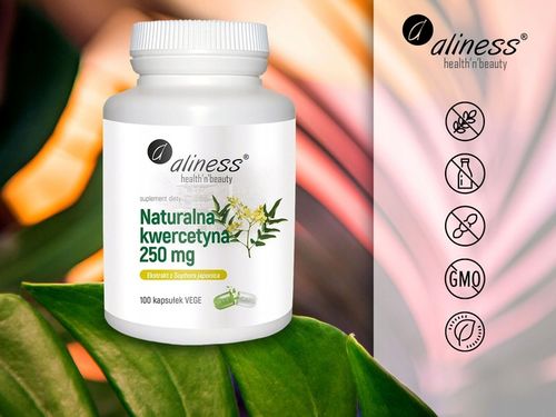 Aliness Naturalna Kwercetyna Ekstrakt Flawonoidy na Arena.pl