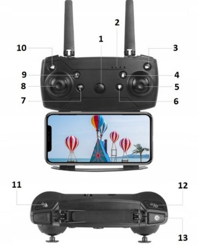 dron ir/c ff lad+kamera 19x19x7 mc 8157 na Arena.pl