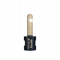 Frez diamentowy palcowy szlifujacy DITO 10 mm M14 do gresu marmuru plytek