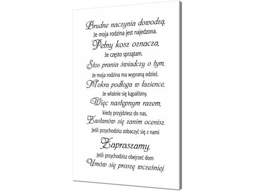 Brudne naczynia80x120cm na Arena.pl
