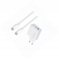 Szybka ładowarka 45W z długim kablem 2m 2 wejścia do Xiaomi Mi 11 Lite 5G