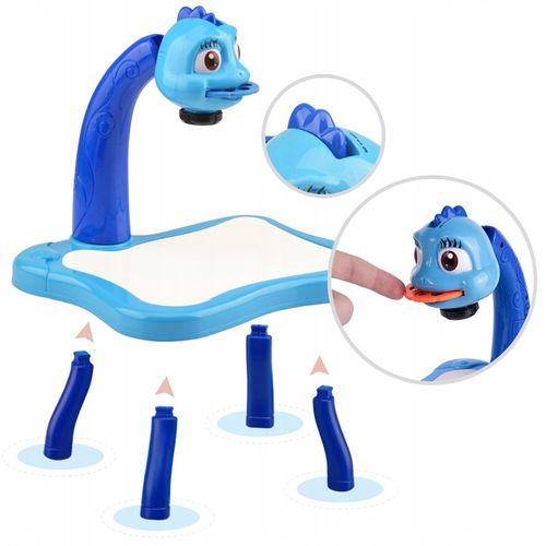 PROJEKTOR DO NAUKI RYSOWANIA Z LAMPKĄ RZUTNIK DUŻY 12 PISAKÓW 24 WZORY na Arena.pl