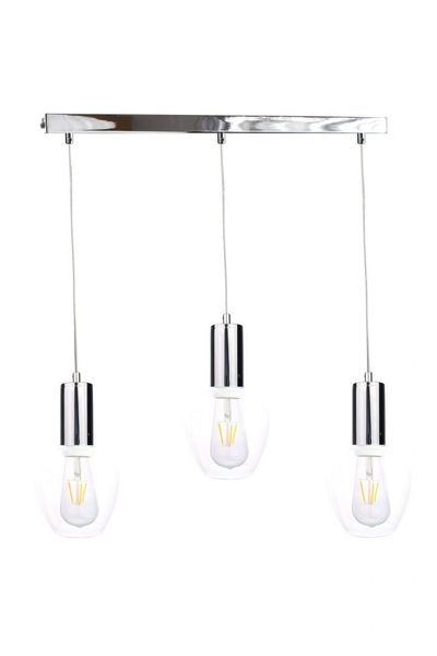 Lampa wisząca 3xE27 VERRE SILVER zdjęcie 1