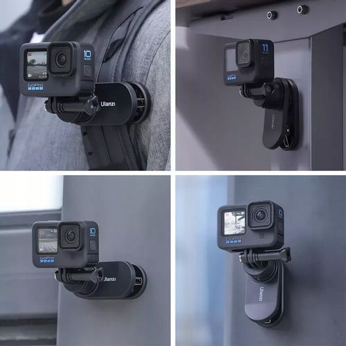 Uchwyt Zacisk do Plecaka Paska do GoPro 12 11 10 9 8 7 6 DJI Insta 360 Eken na Arena.pl