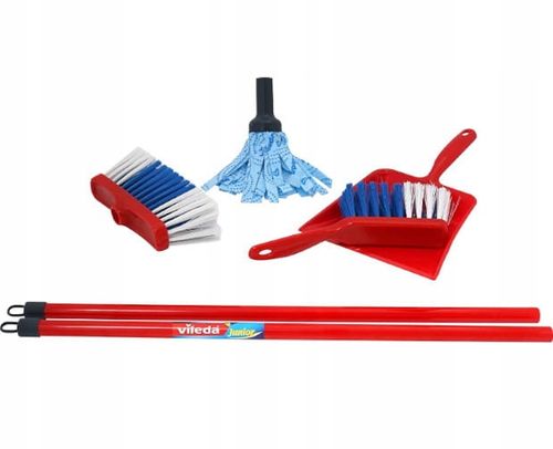 KLEIN ZESTAW DO SPRZĄTANIA VILEDA SZCZOTKA MIOTŁA MOP ZMIOTKA 3+ na Arena.pl