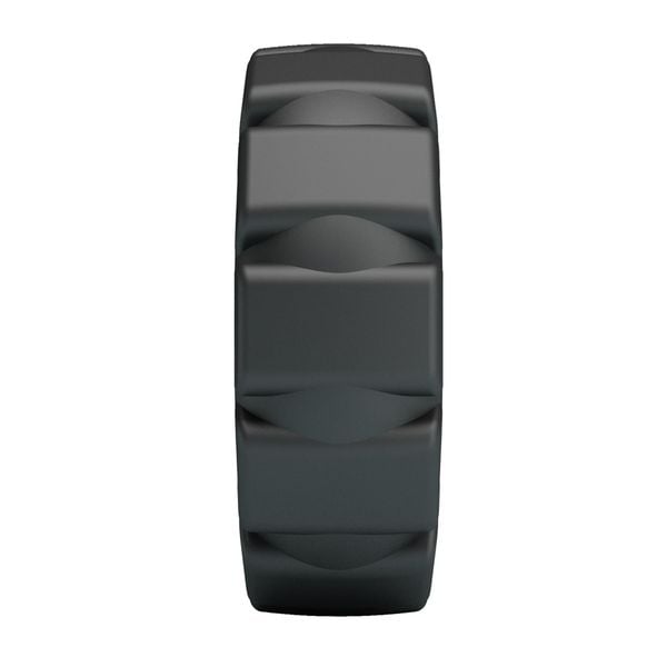 Crazy Bull Laiden Super Soft Silicone Cock Ring – Black zdjęcie 5