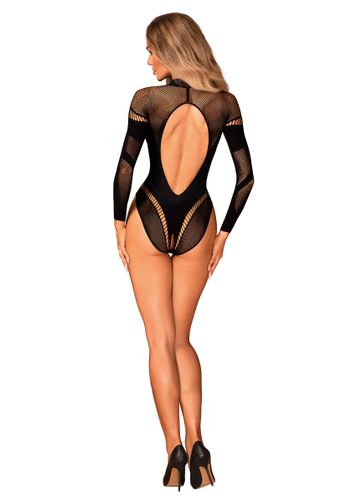 Prześwitujące Body z Otwartym Krokiem Obsessive B 135 S/M/L na Arena.pl