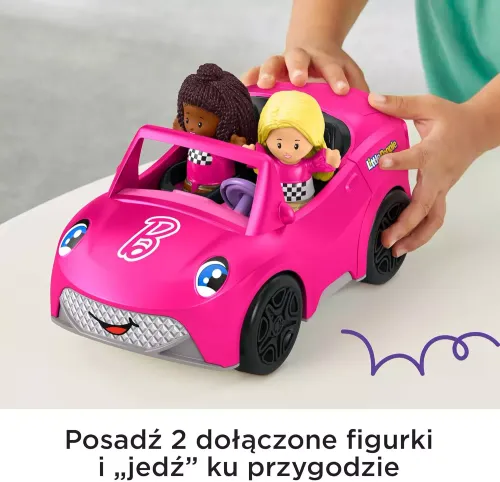 Fisher-Price. HJN53 Little People. Kabriolet Barbie i zestaw figurek na Arena.pl