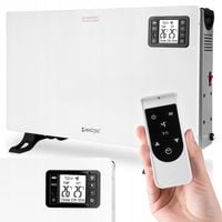 GRZEJNIK ELEKTRYCZNY KONWEKTOROWY TIMER TERMOSTAT PILOT MOCNY 2000W TURBO