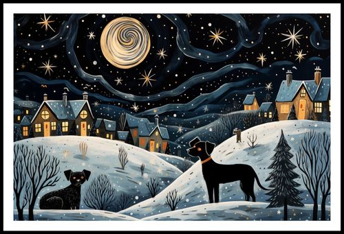 Plakat 91,5x60cm Nocny Psi Patrol na Arena.pl