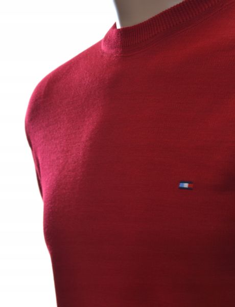 Sweter męski elegancki klasyczny ze znaczkiem XXL zdjęcie 2