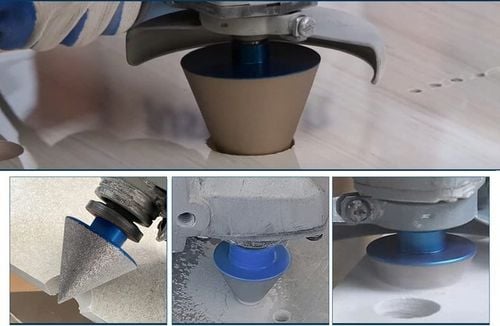 FREZ STOŻKOWY STOŻEK DIAMENTOWY 35mm M14 DO GRESU PŁYTEK GLAZURY na Arena.pl